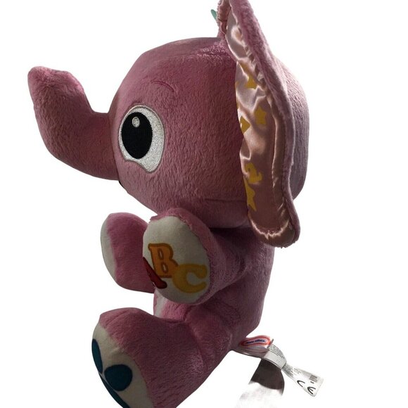 Little Tikes Interactive Plush Pink Elephant Talking Seven Different Talk Button - Picture 4 of 10